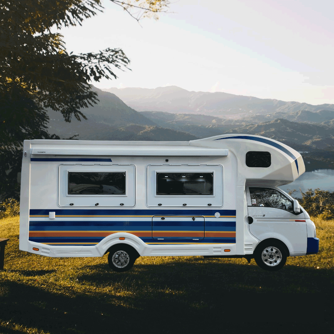 알렌시아 캠핑카 전경